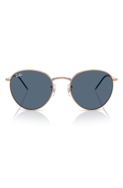 Reverse Phantos 55mm Round Sunglasses