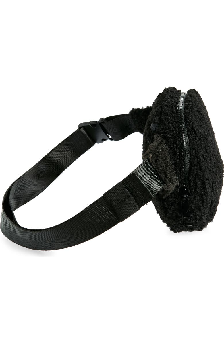 Zella Faux Shearling Crossbody, Alternate, color,