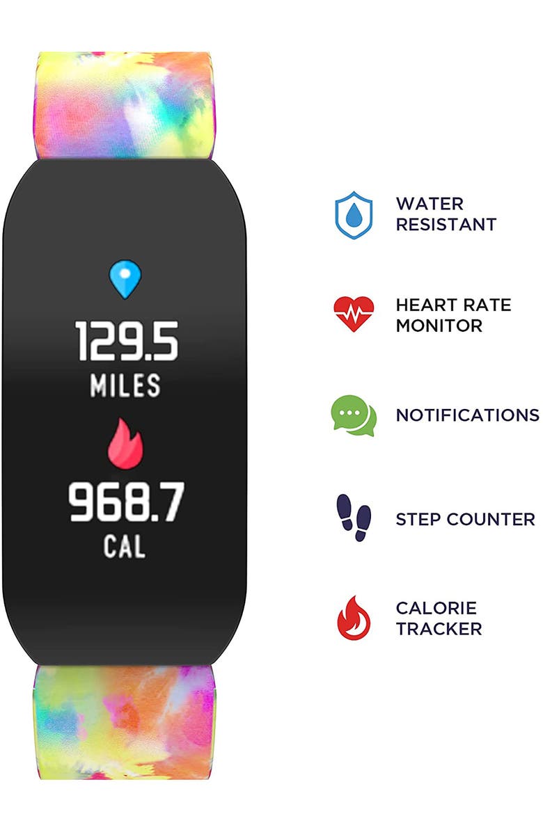 I TOUCH ITOUCH Active Smartwatch, 44mm, Alternate, color, Tie Dye