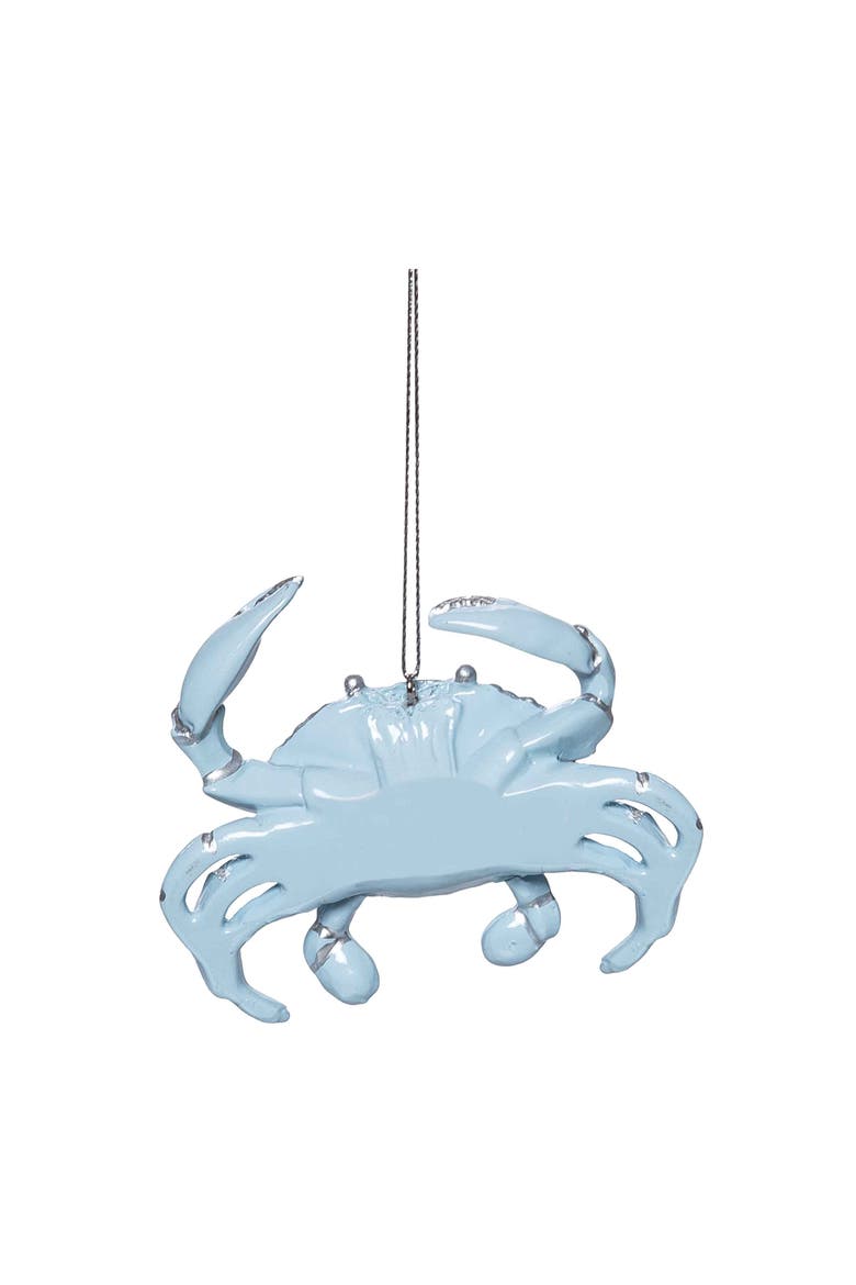 Blue Crab Tree Ornament, Alternate, color, Blue