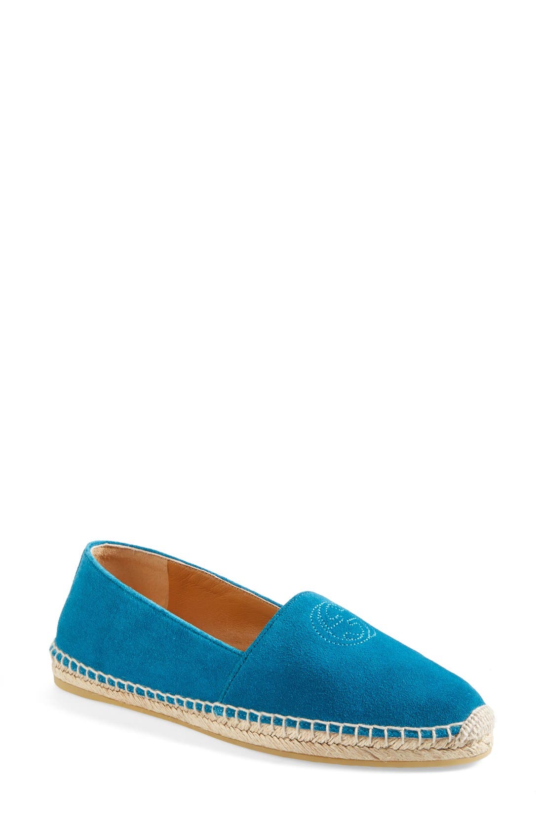 'Pilar' Espadrille Flat, Main, color, DEEP COBALT