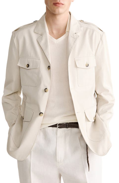 Slim Fit Cotton Jacket