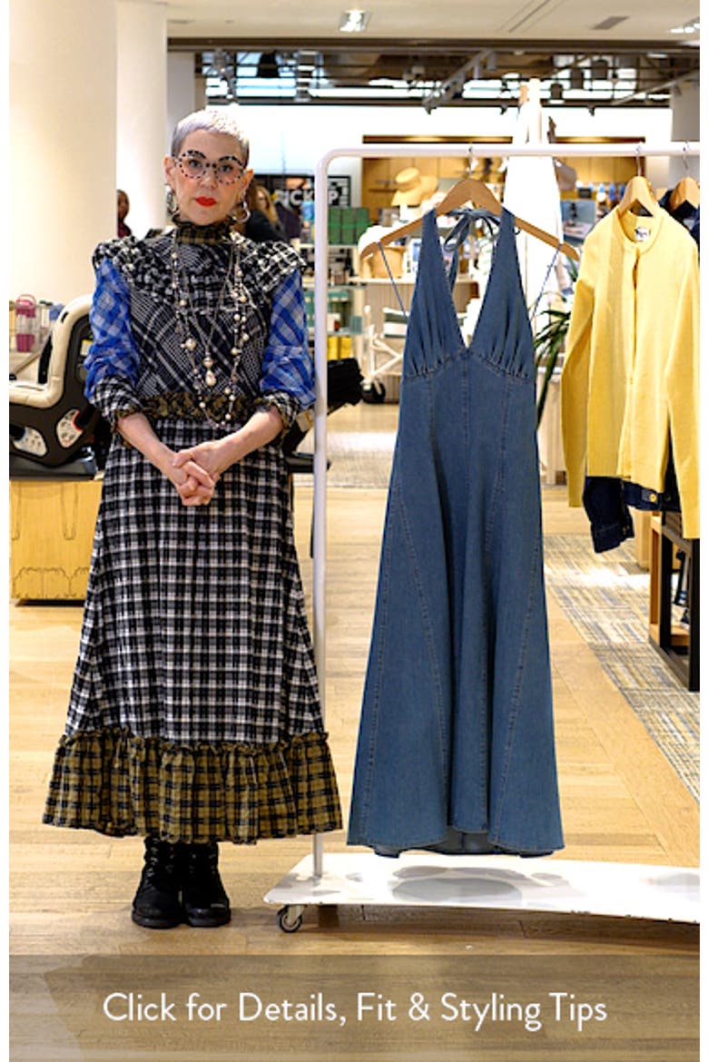 Denim Halter Dress video