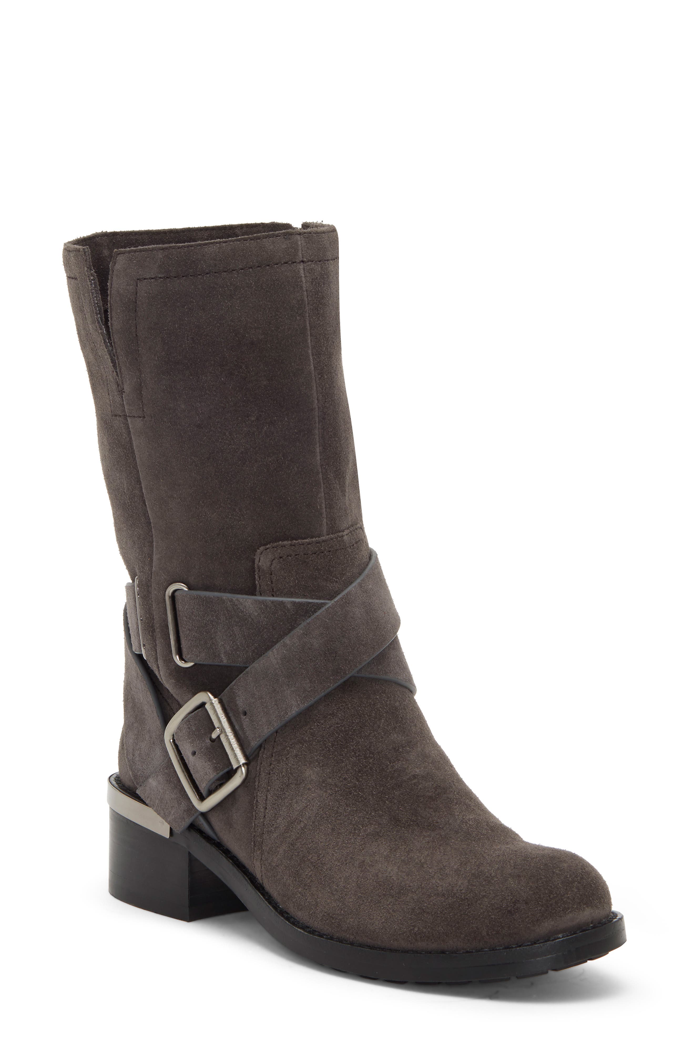 Wethima Engineer Boot, Main, color, SHADY GREY SUEDE
