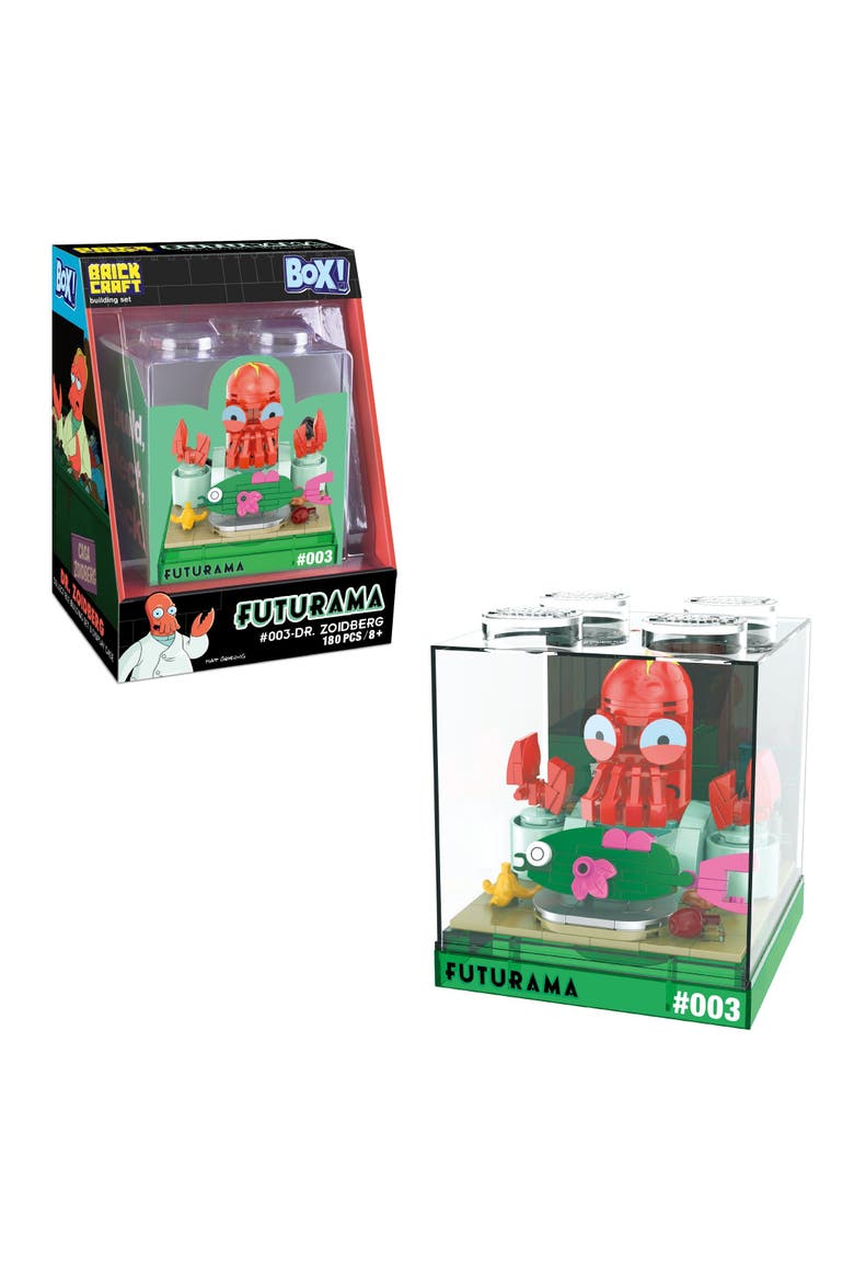 Futurama Dr. Zoidberg BOX! #003 Building Set, Main, color, Red