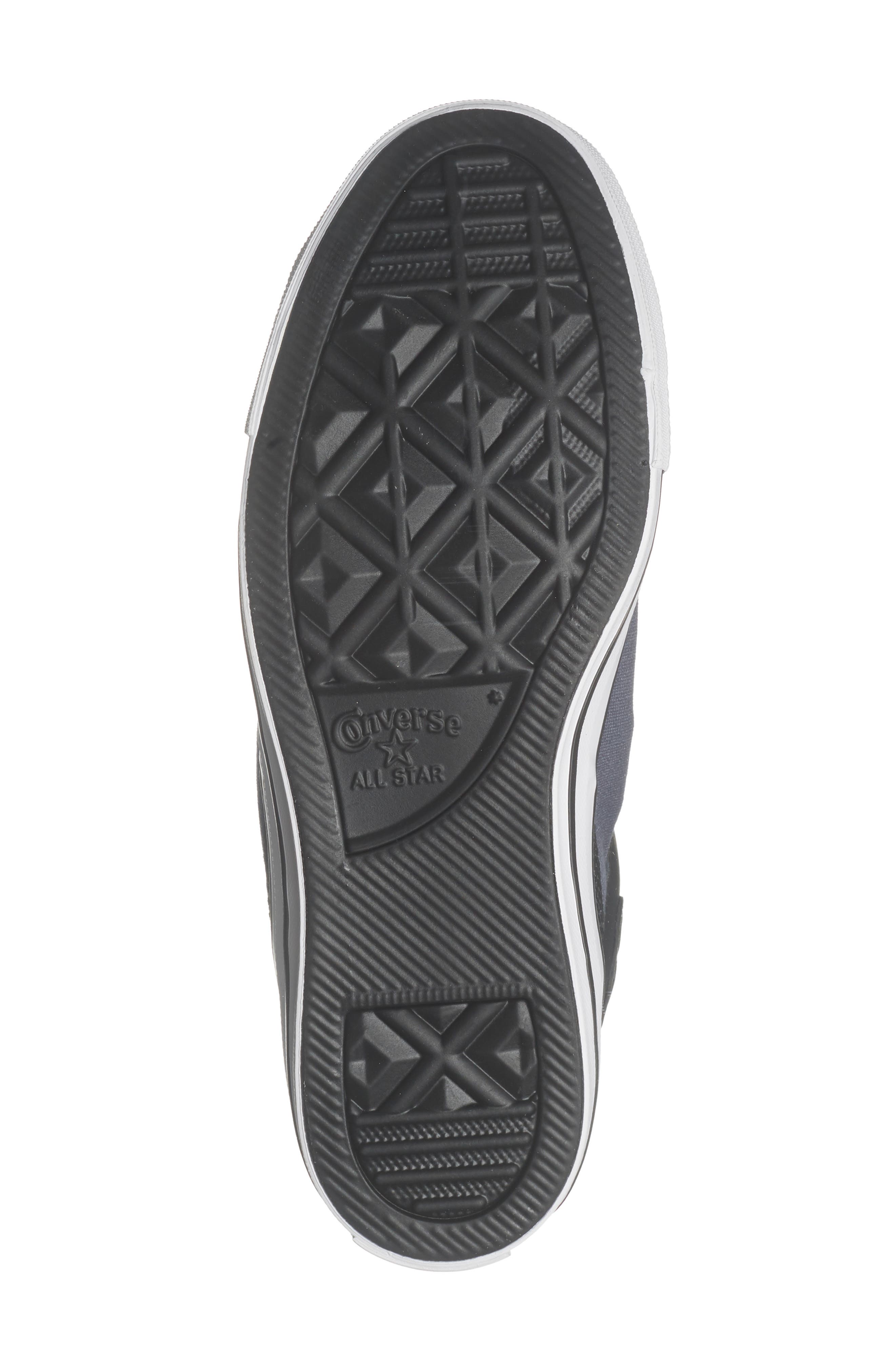 Converse Gender Inclusive Chuck Taylor<sup>®</sup> All Star<sup>®</sup> High Street Mid Cold Star, Alternate, color, Cold Stare/ Black