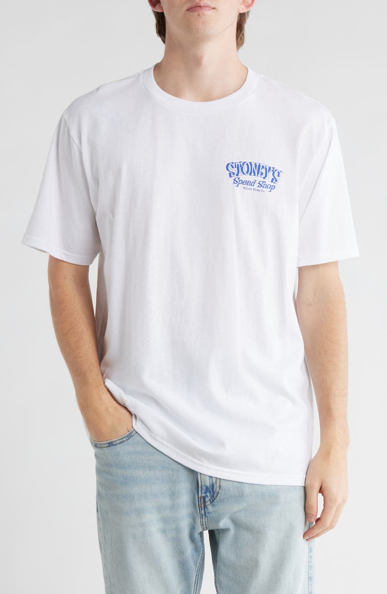 Volcom Stoney Graphic T-Shirt, Main, color, White