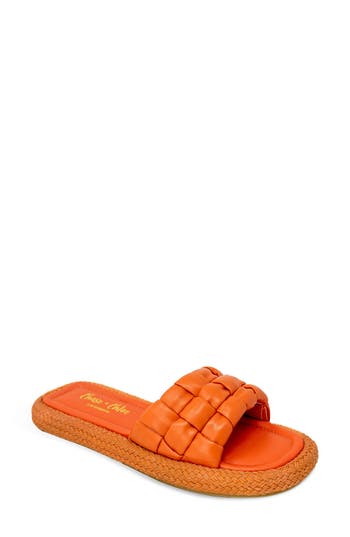 Chase & Chloe Chase And Chloe Elly Puffy Espadrille Flatform Sandal