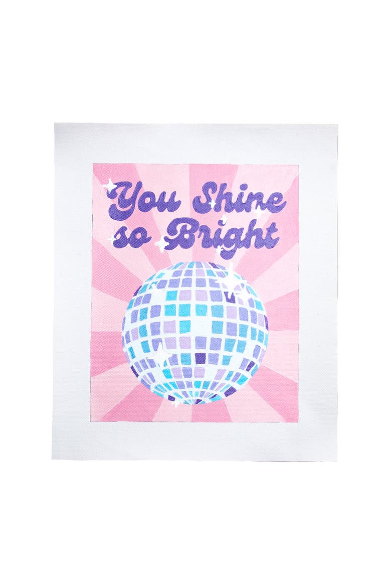 You Shine So Bright Paint by Numbers Kit, Alternate, color, Pink / Purple