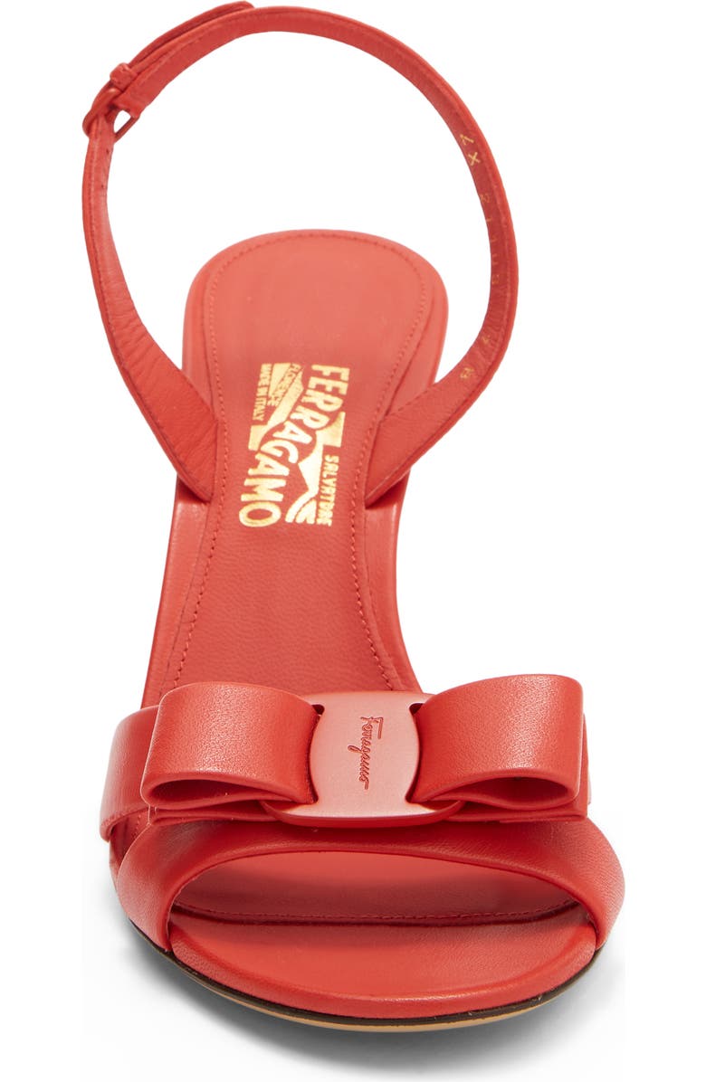 FERRAGAMO Lida Sandal, Alternate, color, Red
