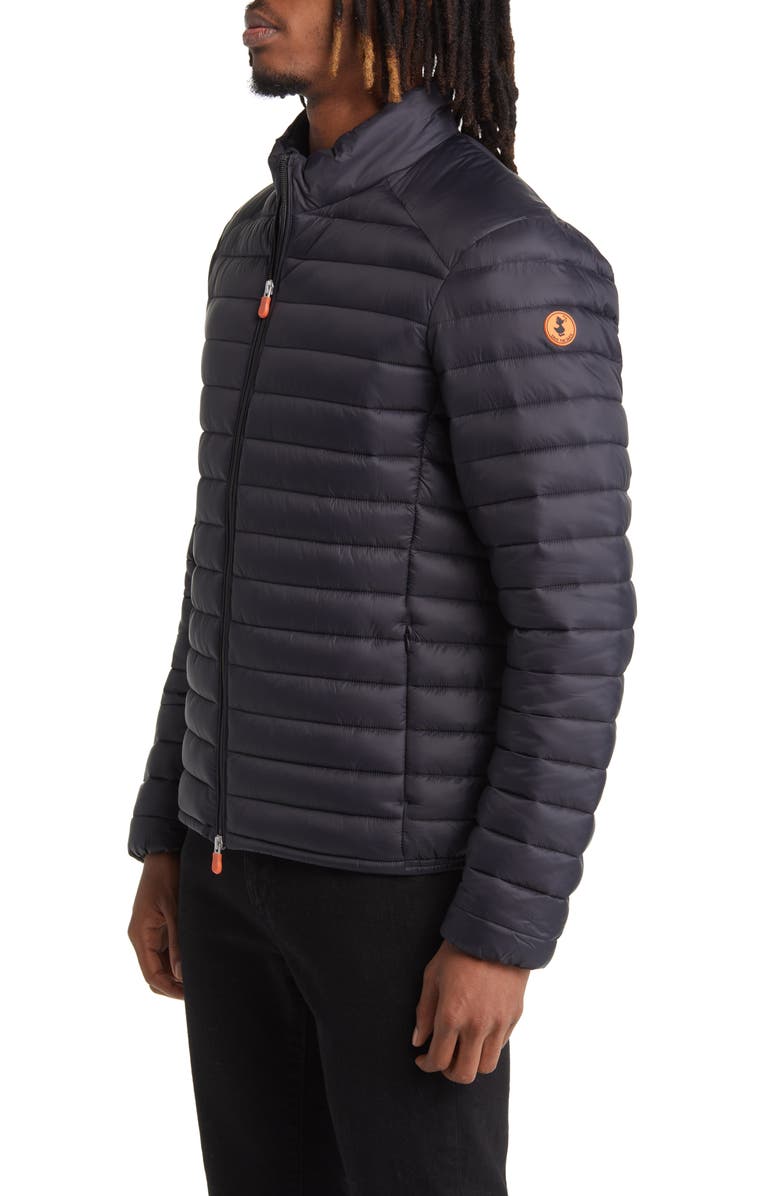 Save The Duck Alexander Quilted Water Resistant Insulated Puffer Jacket, Alternate, color, Black