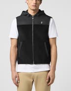 BILLIONAIRE Velvet Nylon Short Vest Men