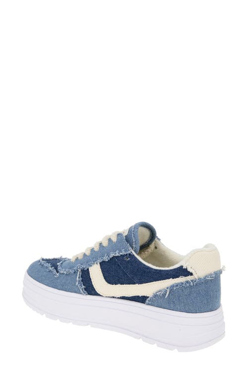 Bcbg Katina Platform Sneaker In Denim