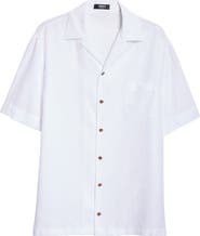 Versace Barocco Jacquard Camp Shirt