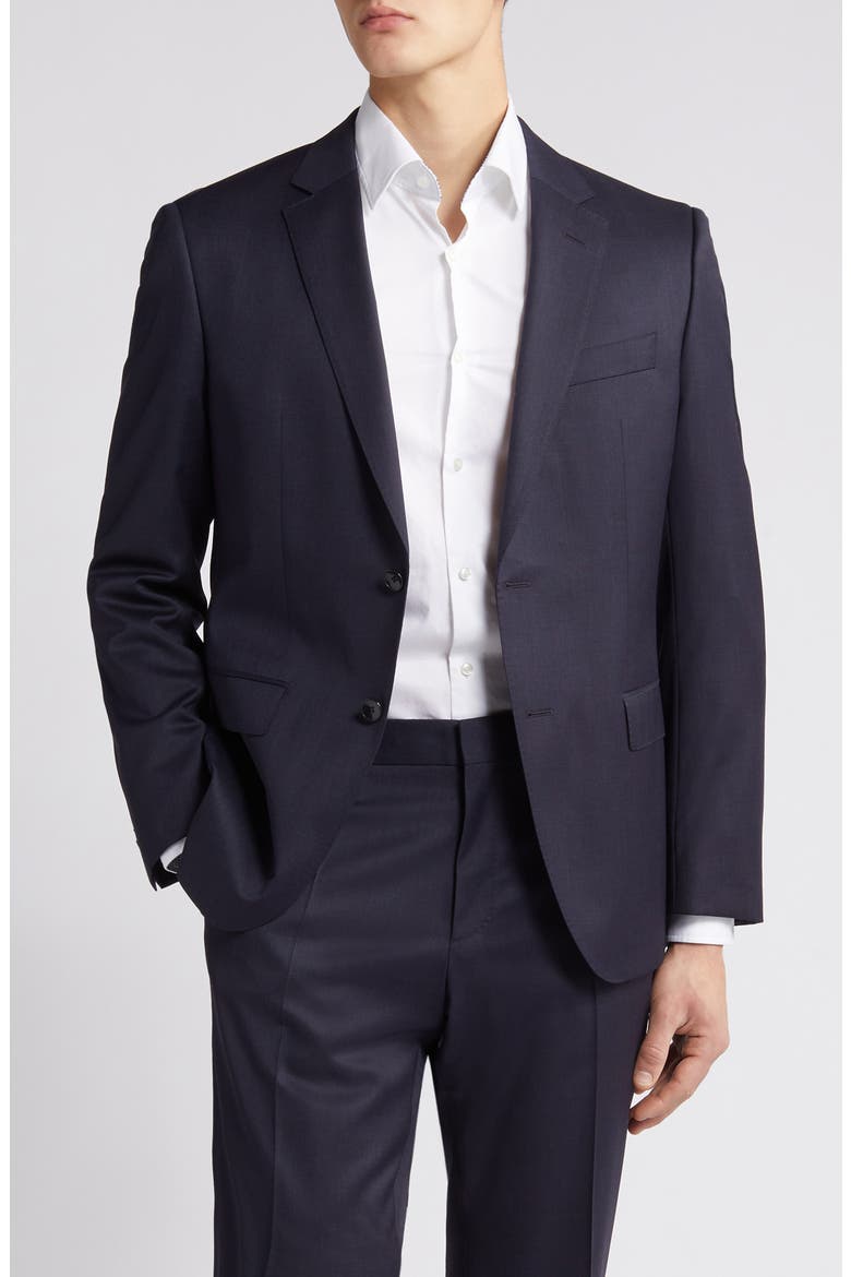 Huge Solid Wool Suit, Alternate, color, DARK BLUE
