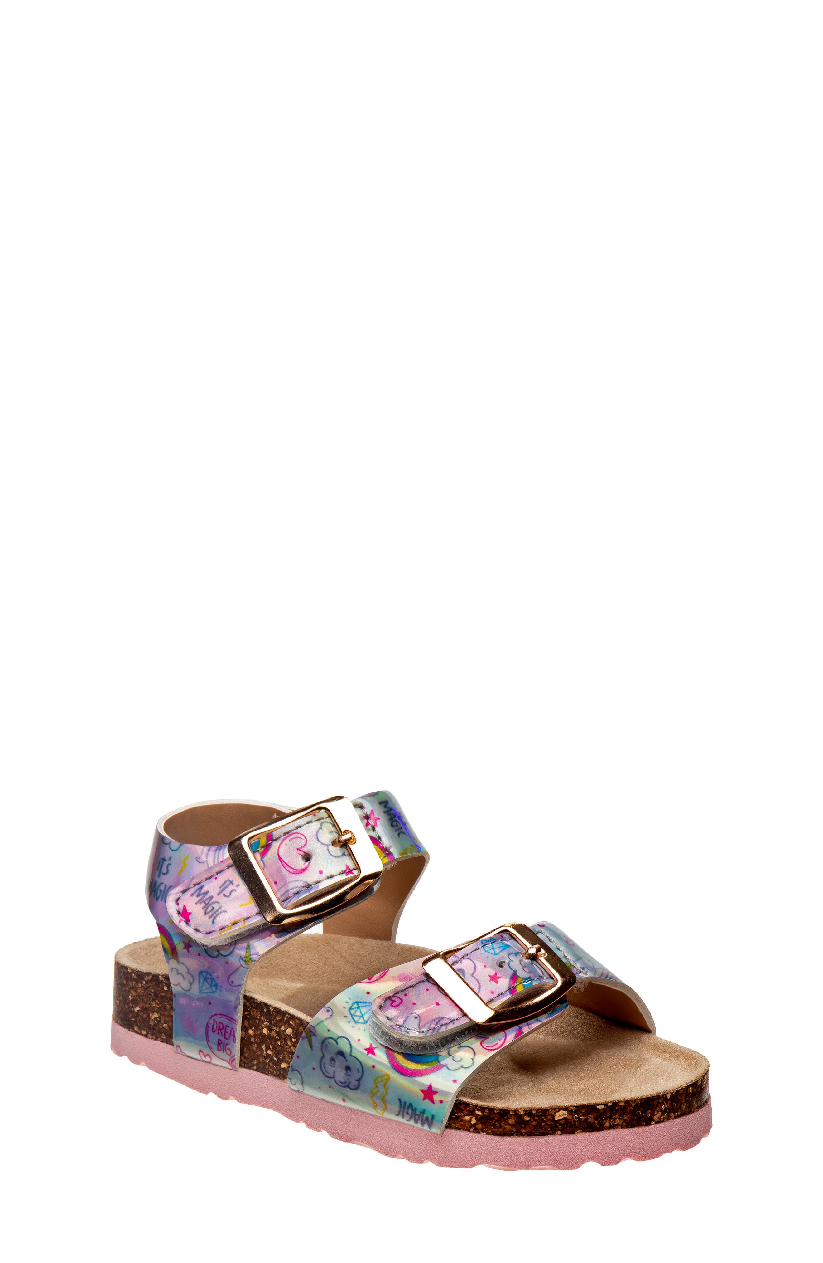 Laura Ashley Double Strap Comfort Sandal, Main, color, 