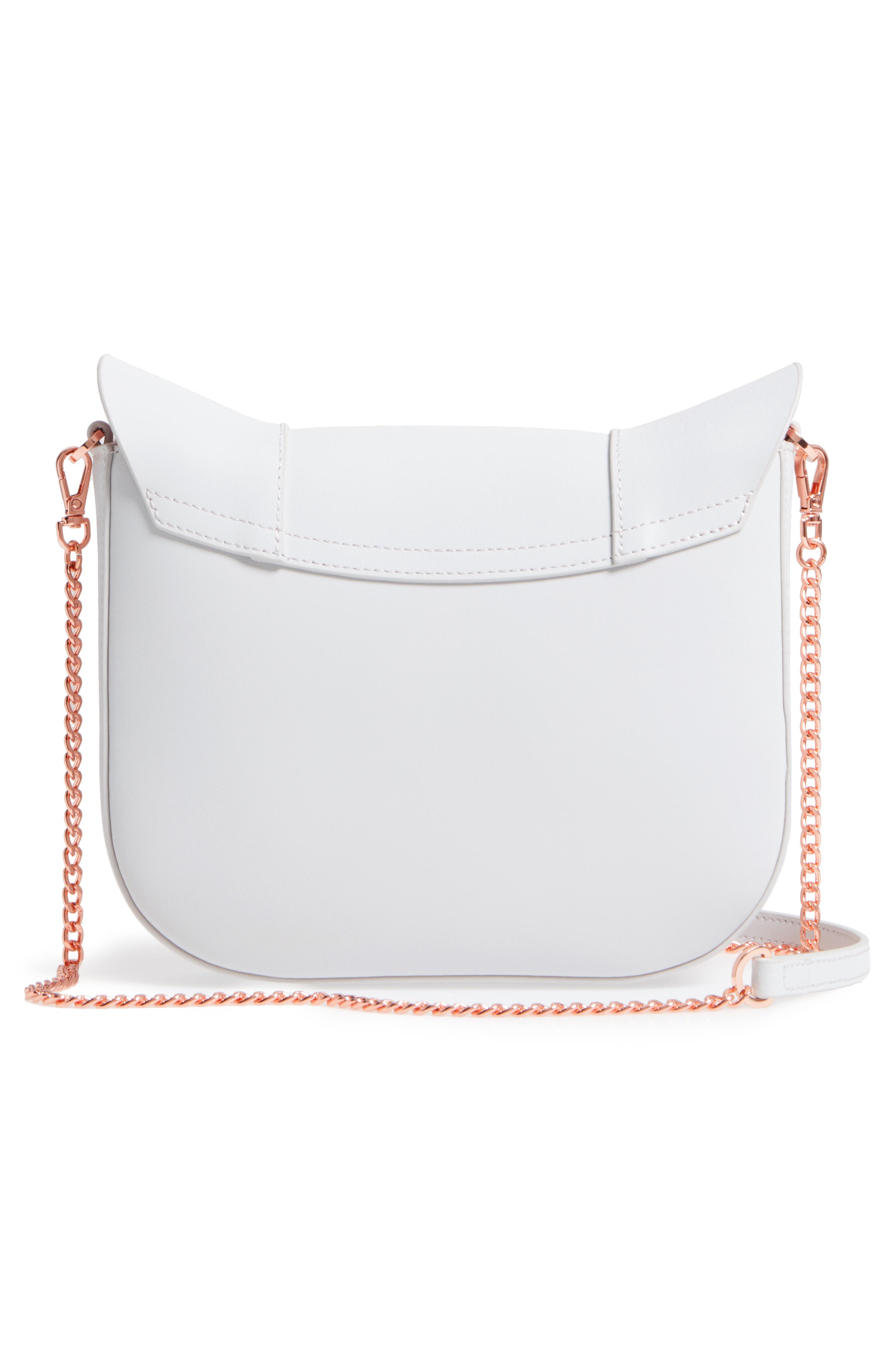 Ted Baker London Barkley Dog Leather Crossbody Bag, Alternate, color, 