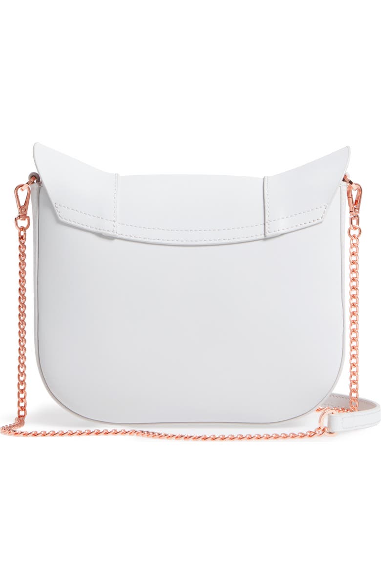 Ted Baker London Barkley Dog Leather Crossbody Bag, Alternate, color,