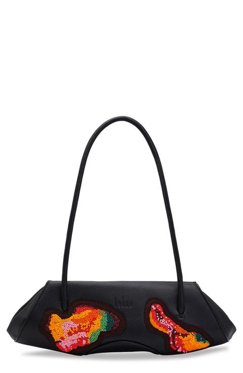 Elizabeth Mini Leather Baguette