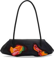 behno Elizabeth Mini Leather Baguette