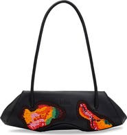 behno Elizabeth Mini Leather Baguette
