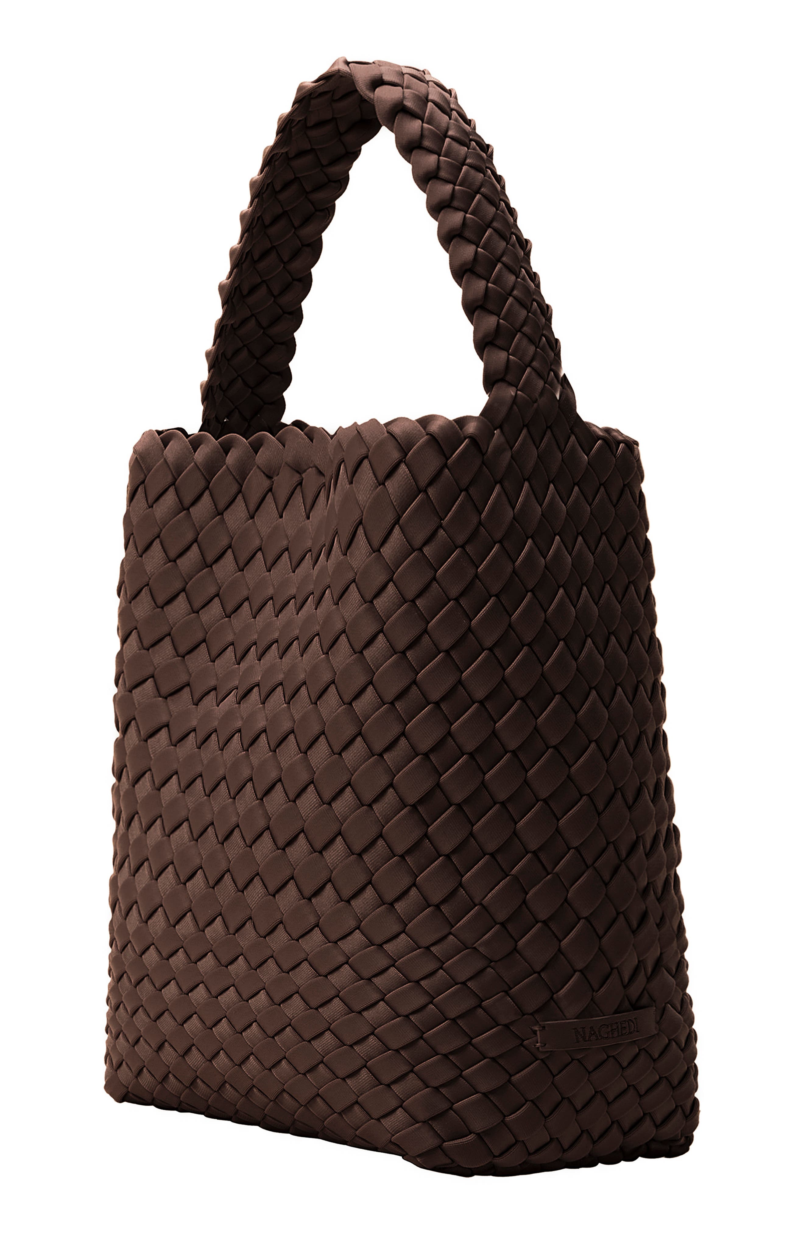 NAGHEDI Small Nomad Hobo, Alternate, color, Chocolate