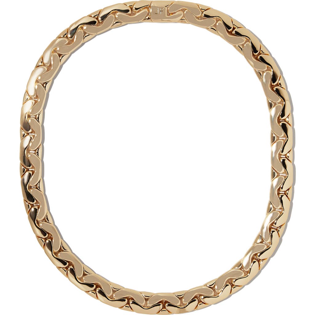 Jennifer Fisher Tribeca Chain Necklace In Yellow Gold