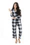 selected Black/White Plaid