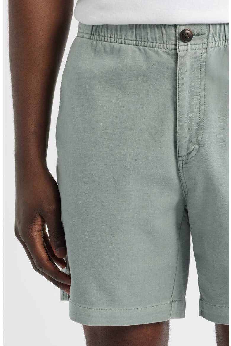 Crown Weekend Shorts, Alternate, color, SAGE FOG