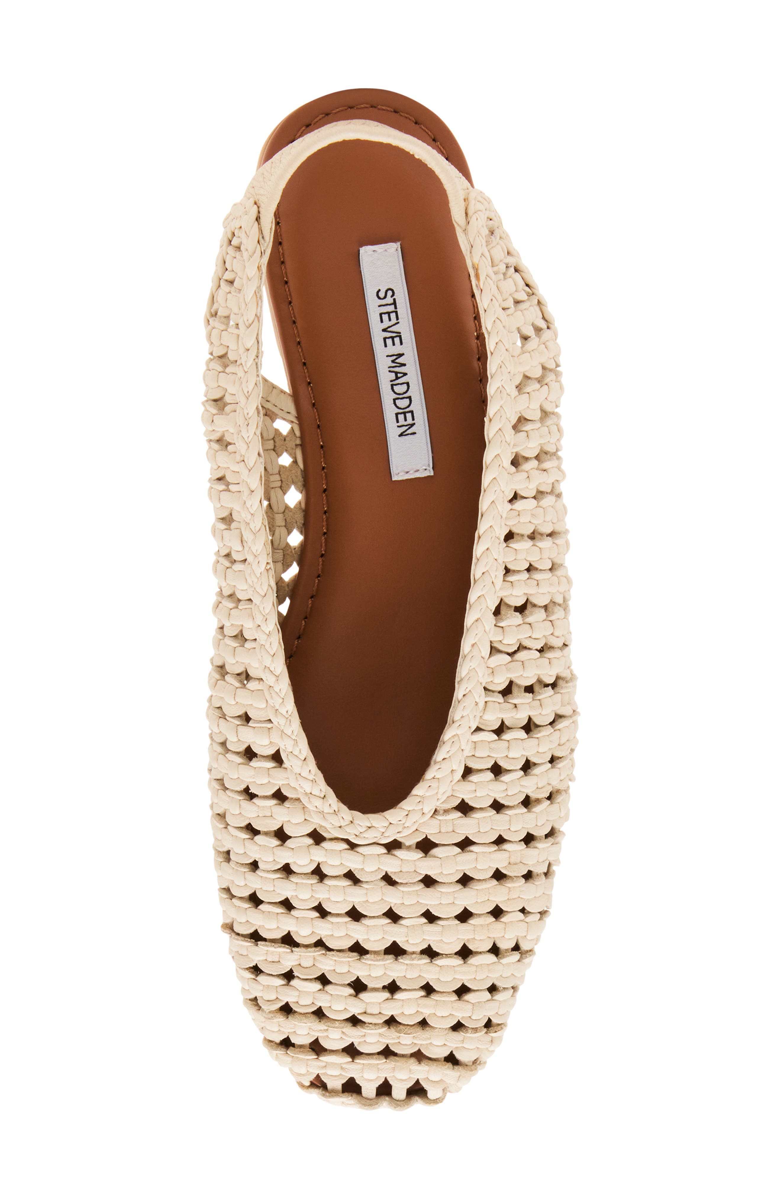 Steve Madden Rumi Slingback Flat, Alternate, color, Bone Leather