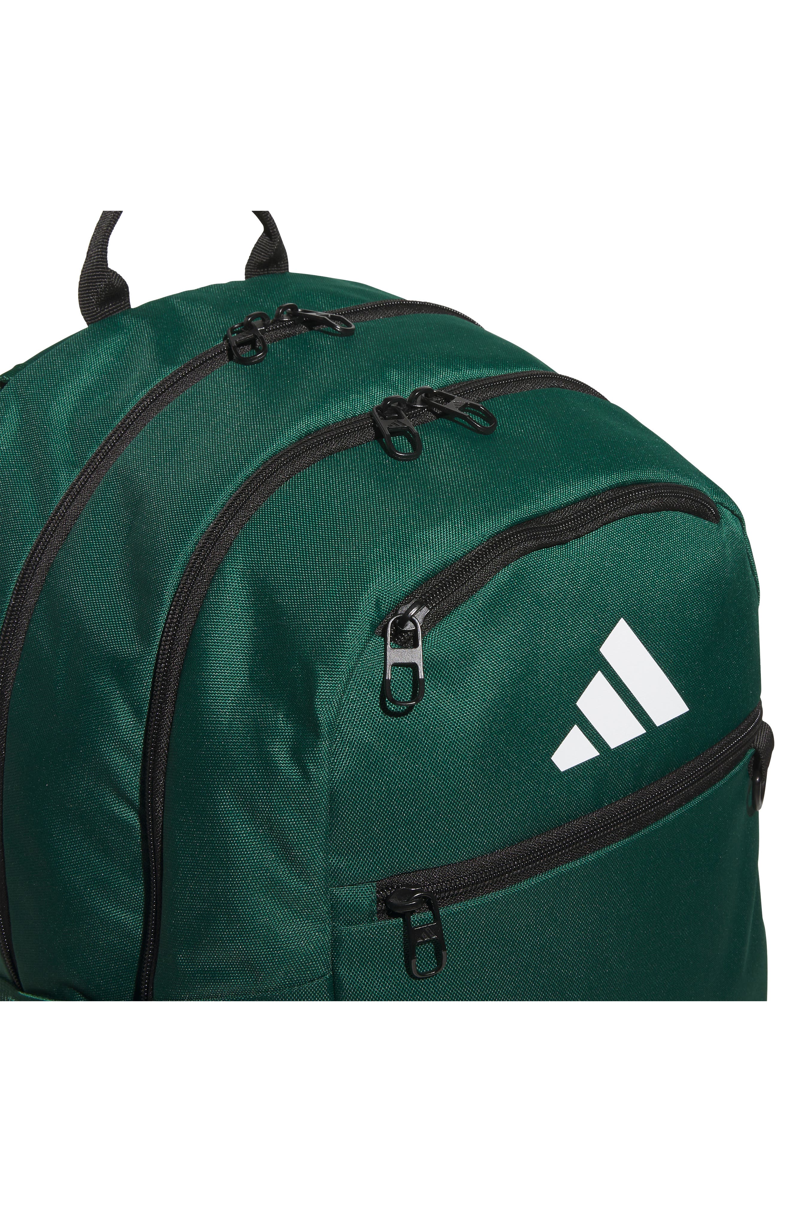 adidas Kids' Striker 3 Backpack, Alternate, color, Team Dark Green