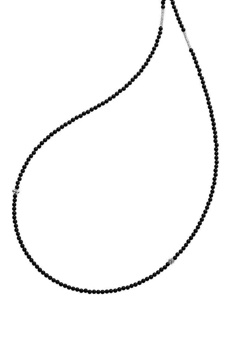 LAGOS Caviar Icon Station Necklace, Alternate, color,