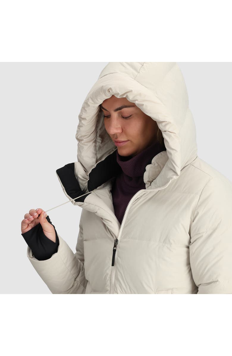 Outdoor Research Coze 700 Fill Power Down Parka, Alternate, color, Oyster