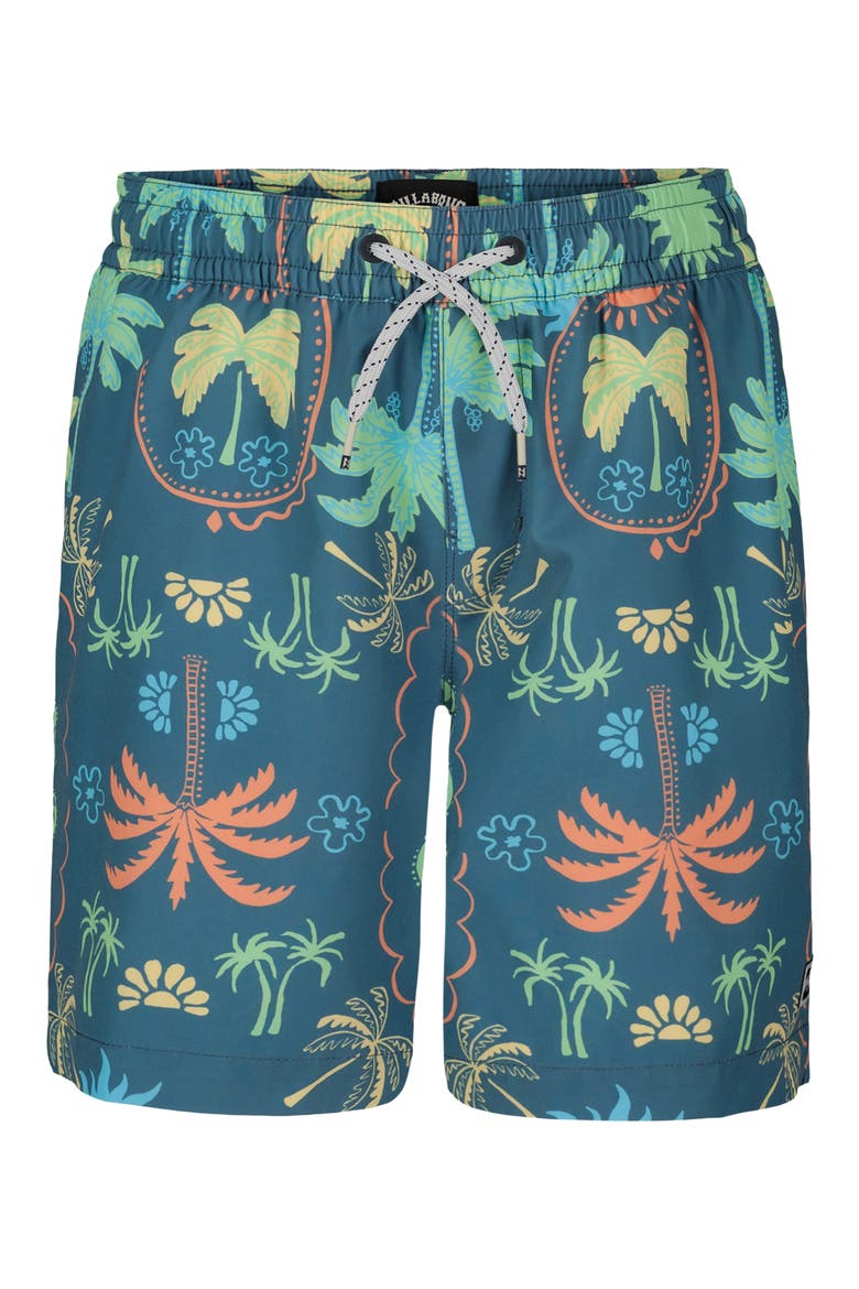 Kids' All Day Layback Swim Trunks, Main, color, VINTAGE BLUE