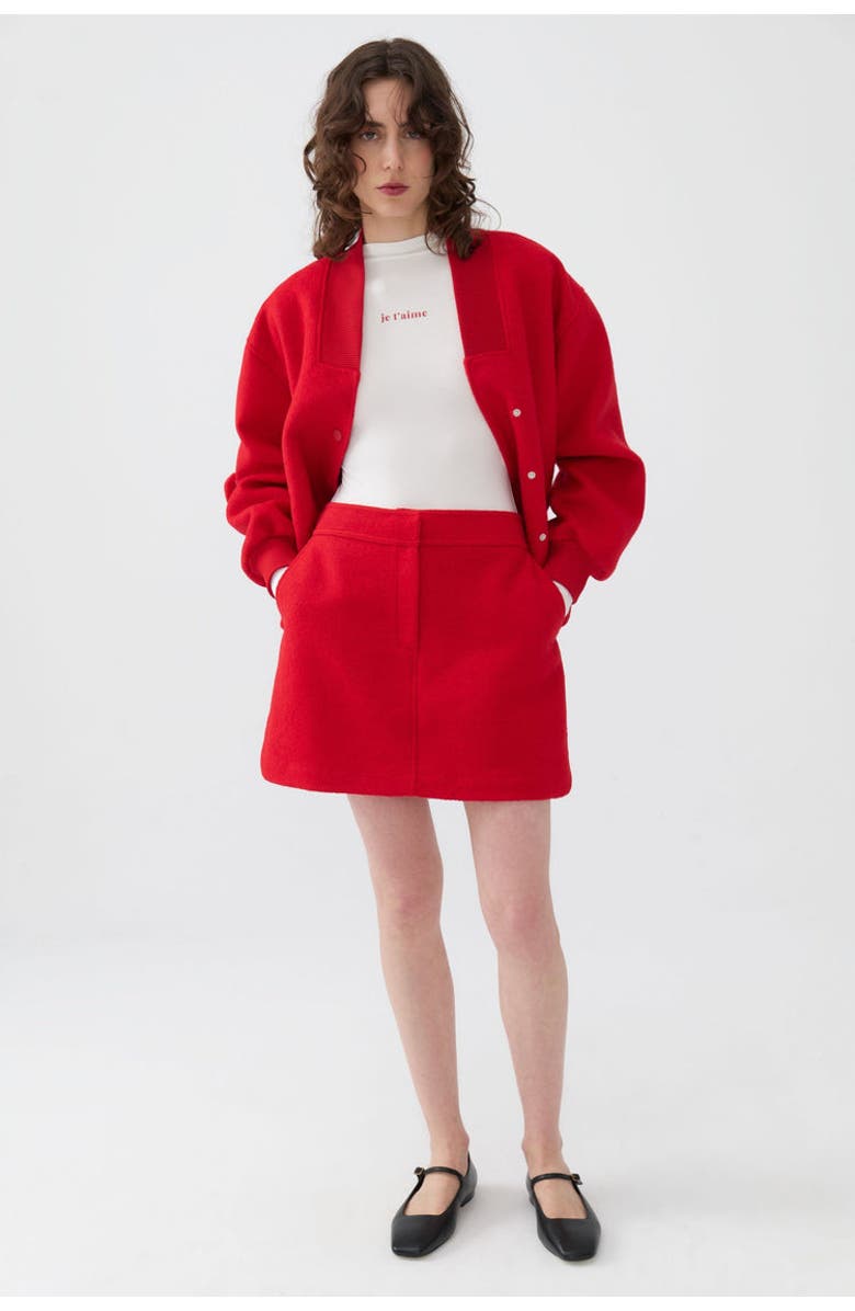 Nocturne Cachet Mini Skirt, Alternate, color, 