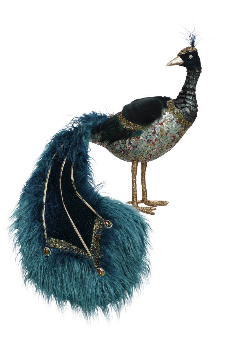 Mark Roberts Regal Peacock, Main, color, Teal