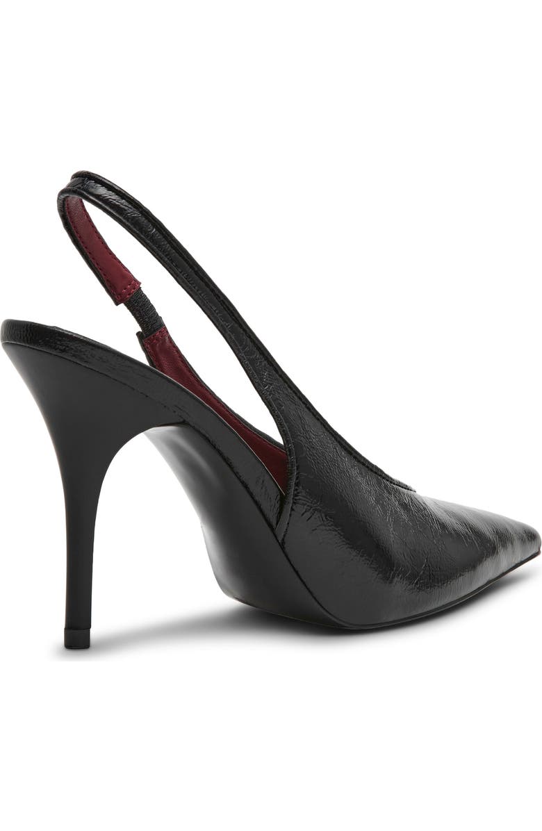 Steve Madden Andromeda Slingback Pumps, Alternate, color, Black Leather