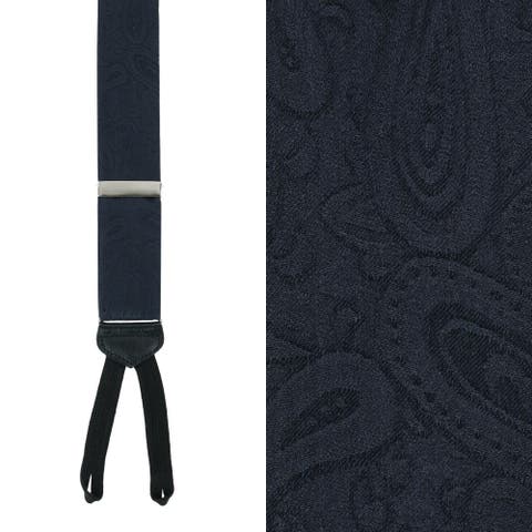 Banbury Tone On Tone Paisley Silk Formal Suspenders (braces)