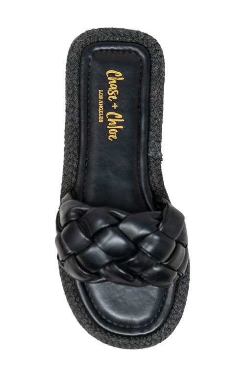 Chase & Chloe Chase And Chloe Elly Puffy Espadrille Flatform Sandal