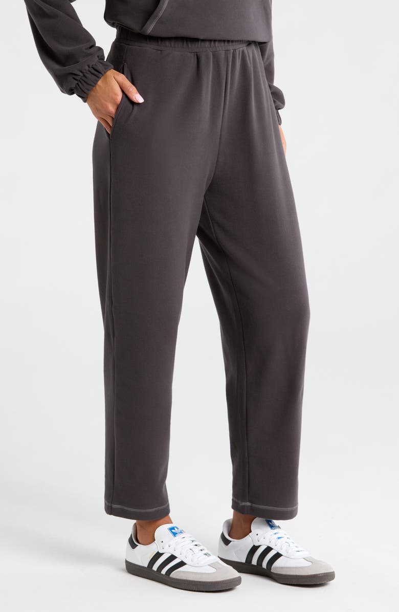 Zella Micro Fleece Joggers, Alternate, color, 
