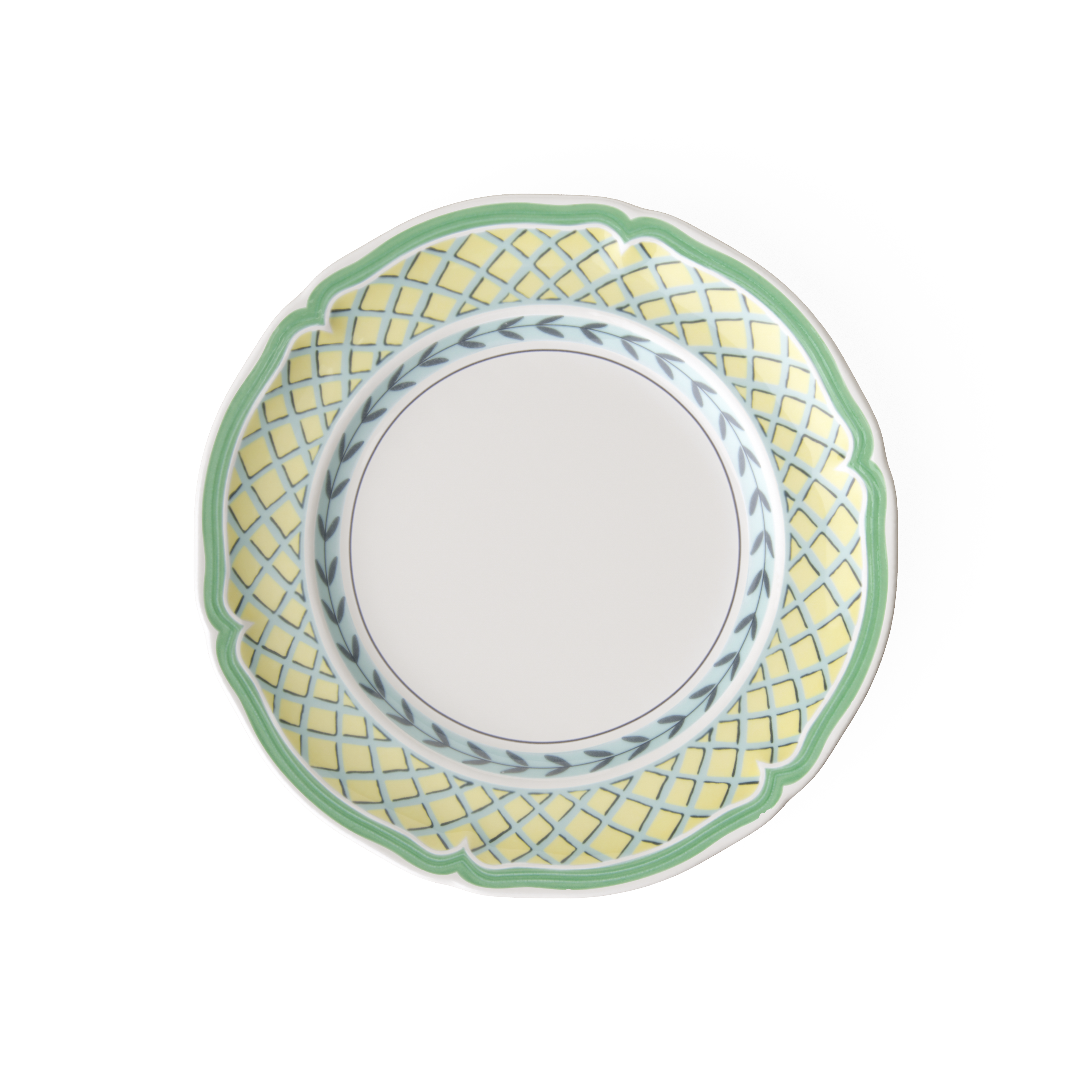 Villeroy & Boch French Garden Orange Appetizer/Dessert Plate - White