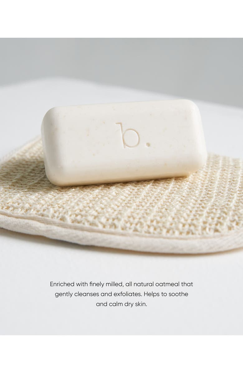 Buttah Skin 2-Pack Oatmeal Shea Cleansing Bar Soap, Alternate, color,
