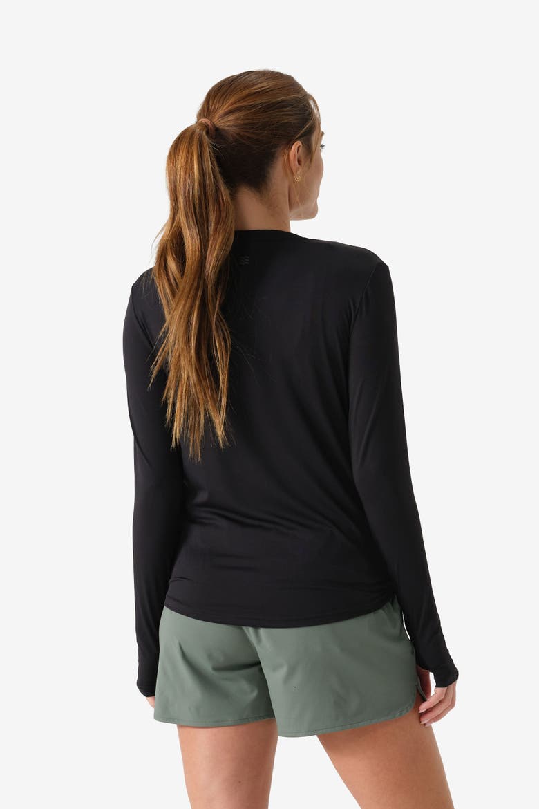 Women's Fieldsheer Aeris DriComfort Long Sleeve Tee, Alternate, color, Black