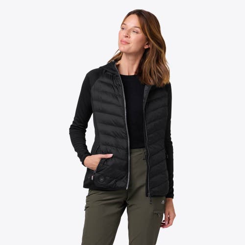Mobile Warming Ventani Hybrid Packable Heated Jacket In Black