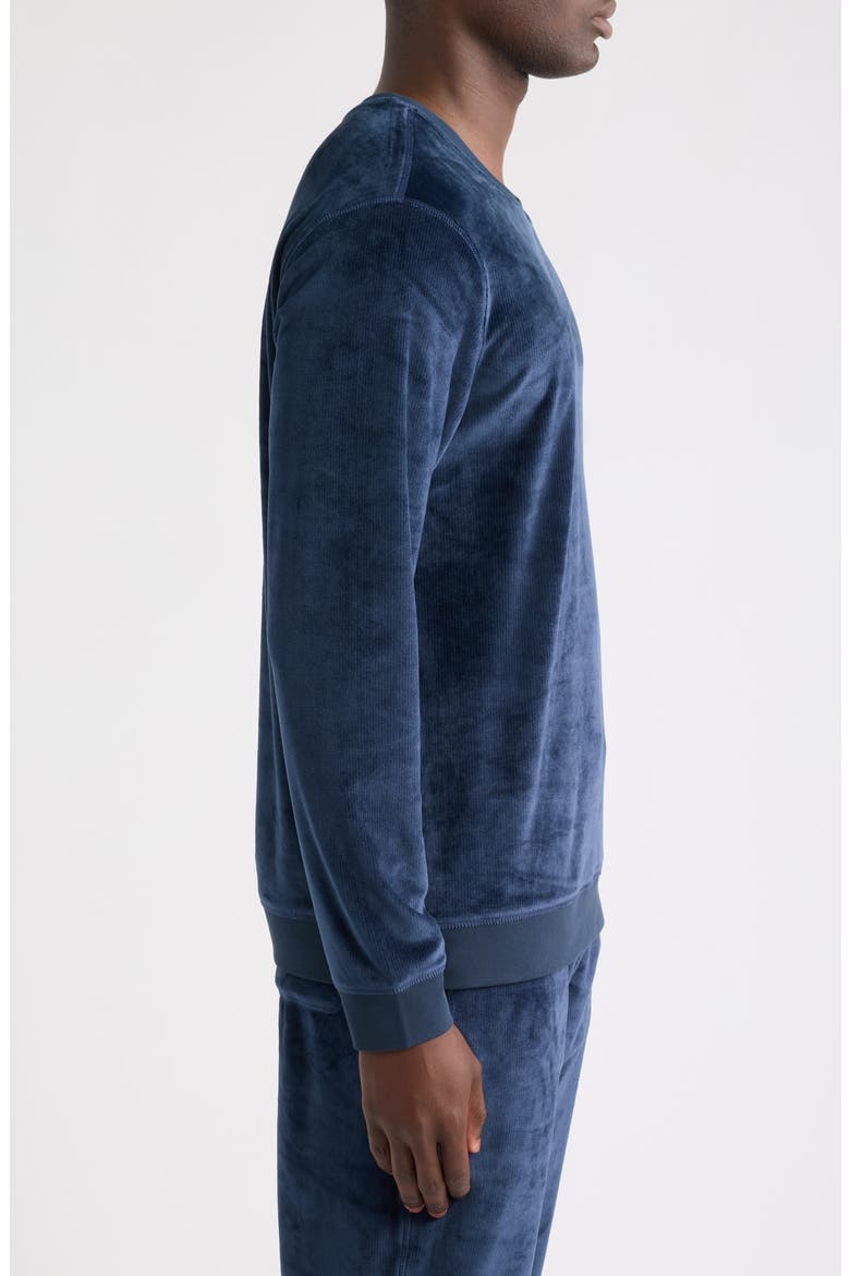 Crewneck Sweatshirt, Alternate, color, SPACE NAVY