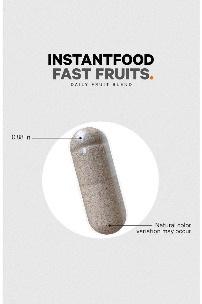 Instantfood Easy Veggies + Fast Fruits Vitamins Bundle, Alternate, color, White