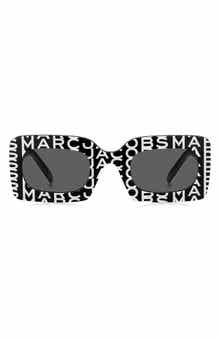 Marc Jacobs 50mm Rectangular Sunglasses