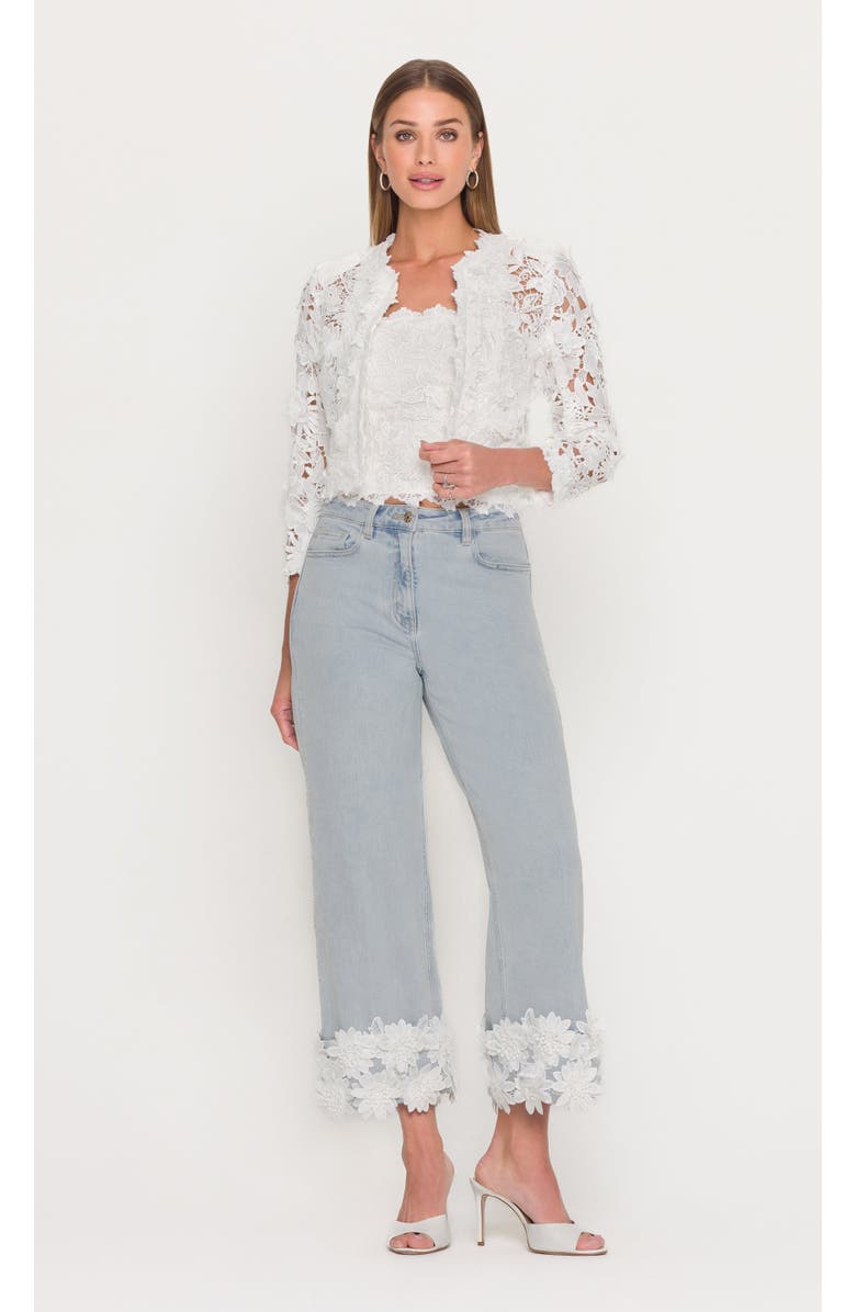 Generation Love Myra 3D Butterfly Lace Jacket, Alternate, color, 