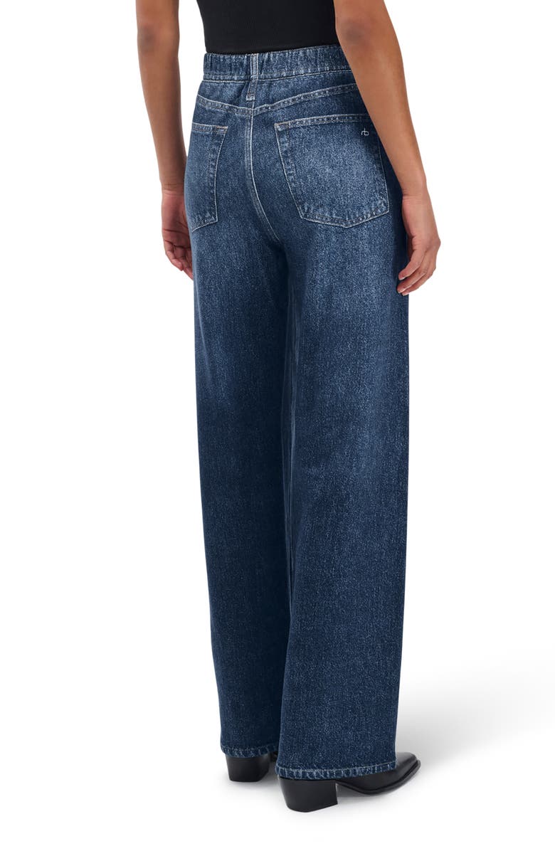 Miramar Wide Leg Cotton Terry Sweatpant Jeans