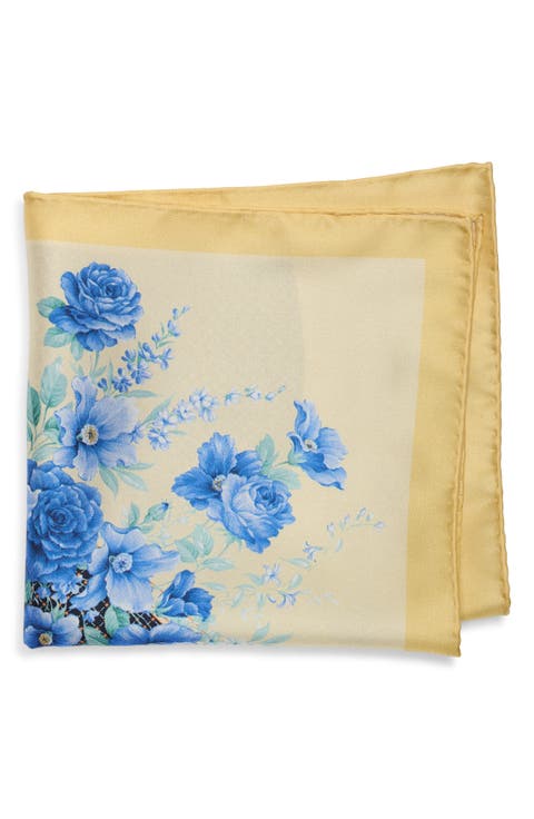 Floral Pocket Square